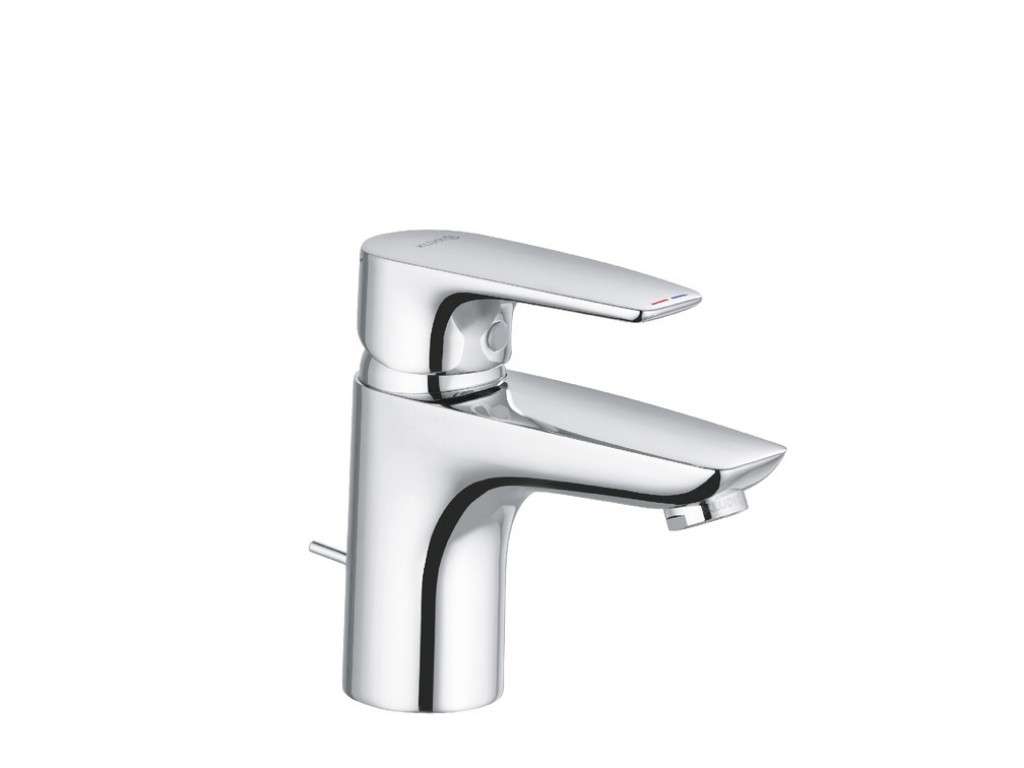 Смеситель для умывальника Kludi Pure&Solid излив 90мм (343820575) фото